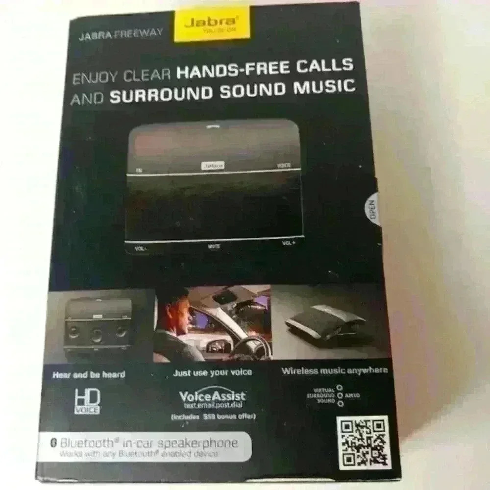 Jabra Freeway Bluetooth CLEAR HANDS-FREE CALLS AND SURROUND SOUND MUSIC